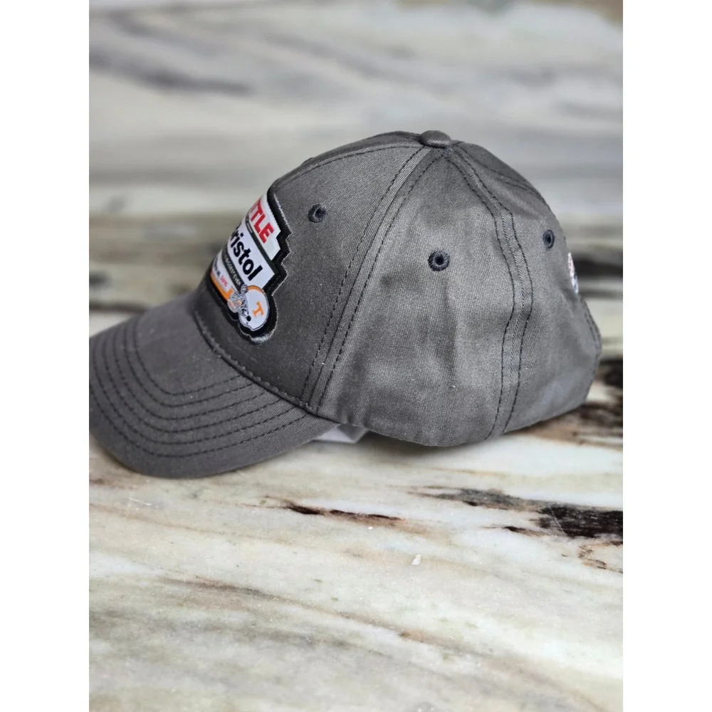 Battle at Bristol 2016 Virginia Tech vs Tennessee Football Hat Gray Baseball Cap